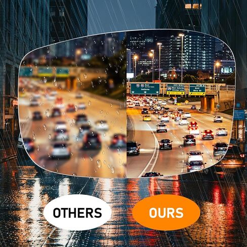 Moonlinks Right Passenger Side Heated Mirror Glass Compatible with Honda Odyssey 2018 2019 2020 2021 2022 2023 2024 Exterior Mirror Glass Replaces for 76203-THR-A11 HO1325121 Right Side in Kuwait