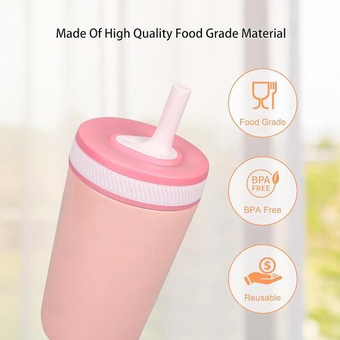 Replacement Straws Compatible with Zak 15oz Water Bottle,Reusable Straw with Cleaning Brush (Light blue-4 Pack) in Saudi Arabia