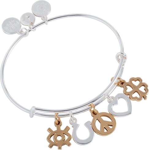 Alex and Ani Hearts Multi-Charm Bangle in Saudi Arabia