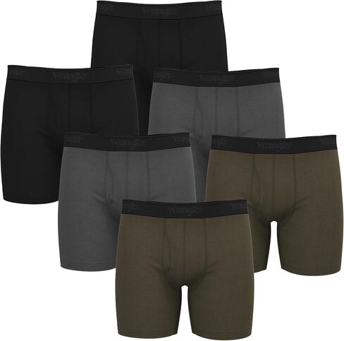 Wrangler Premium Soft Flex Mens Modal Boxer Briefs - Modal Underwear for Men in Saudi Arabia