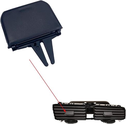 X1 Dashboard Interior Dashboard AC Air Vent Grill Clide Clid Adjust Tab Trim متوافق مع VW Golf 7 7.5 MK7 GTI GTD GTE RLIN in Saudi Arabia