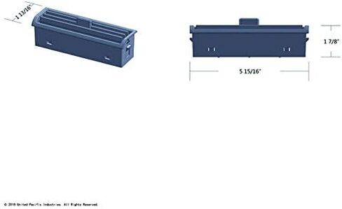 Freightliner Century Heater A/C Vent/Chrome Plastic Dash Vent Grill in Kuwait