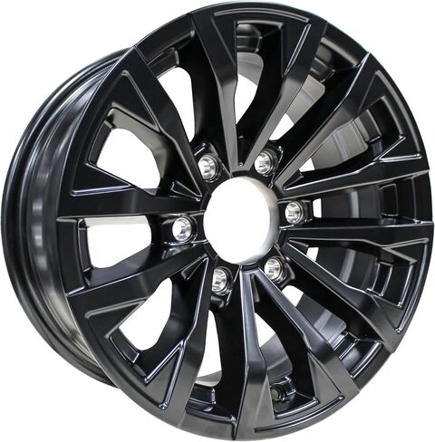 Ecustomrim Aluminium Trailer Wheel 16x6 16 "Edge Style 6 Lug on 5.5" Rim Rim in Saudi Arabia
