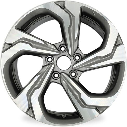 For Honda Accord OEM Design Wheel 17" 17x7.5 2018-2021 Machined Grey Single Replacement Rim in Saudi Arabia