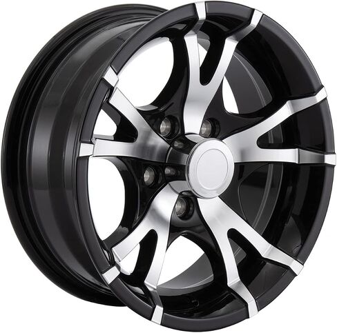 Recpro Trailer Rim Wheel Machine Black Machine 14 × 5.5 5 Lug on 4.5 in. in Saudi Arabia