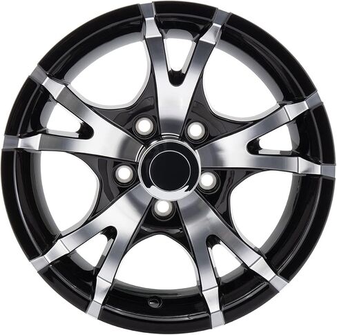Recpro Trailer Rim Wheel Machine Black Machine 14 × 5.5 5 Lug on 4.5 in. in Saudi Arabia