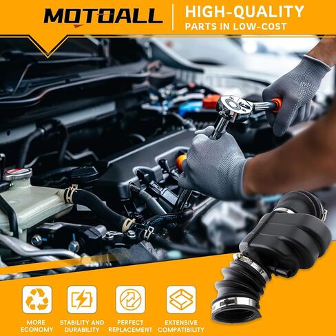 Motoall Air Cleaner-to Tube Tube Hose w/Clamp 22970027 FIT لـ Buick Regal 2014-2017 لـ Chevrolet Malibu 2014-2015 يحل محل 281402P200 in Saudi Arabia