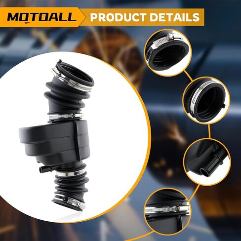 Motoall Air Cleaner-to Tube Tube Hose w/Clamp 22970027 FIT لـ Buick Regal 2014-2017 لـ Chevrolet Malibu 2014-2015 يحل محل 281402P200 in Saudi Arabia