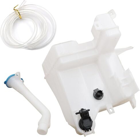 XQSMWF Washer Reservoir with Pump Front Compatible with Nissan Murano 2015-2018 289105AA0A NI1288201 28910-5AA0A Washer Fluid Reservoir Tank Bottle in Saudi Arabia