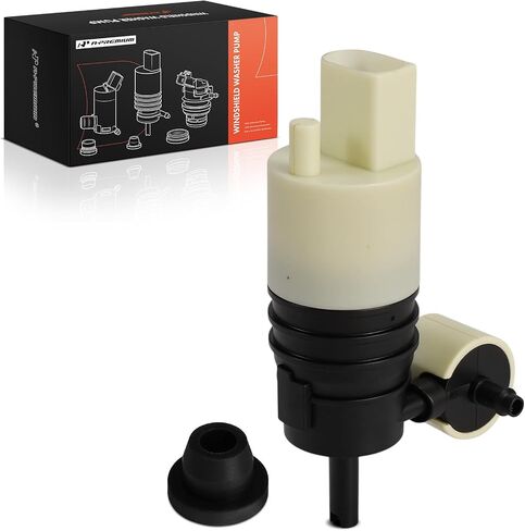 A-Premium Windshield Washer Pump Compatible with Ford F-Super Duty, Escape & Chevy Equinox & Jeep Wrangler & Honda Pilot & GMC Terrain & Acura MDX & Mercedes-Benz E400 & Chrysler Pacifica & Lincoln in Saudi Arabia