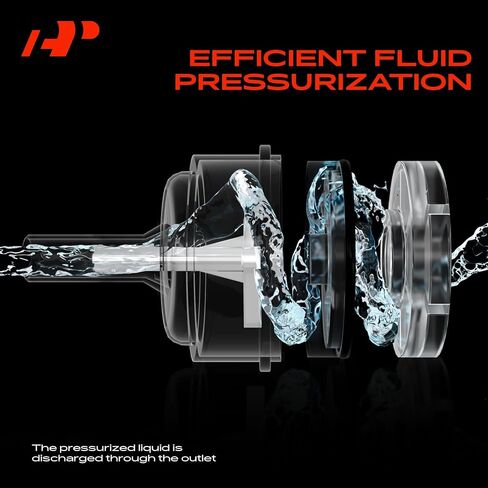 A-Premium Windshield Washer Pump Compatible with Ford F-Super Duty, Escape & Chevy Equinox & Jeep Wrangler & Honda Pilot & GMC Terrain & Acura MDX & Mercedes-Benz E400 & Chrysler Pacifica & Lincoln in Saudi Arabia