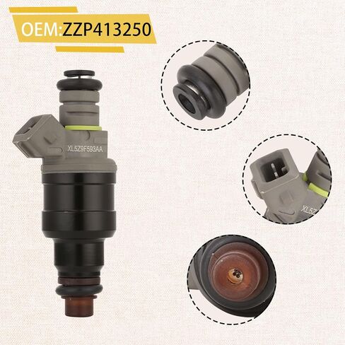XL5Z-9F593-AA OE 3.0L Flex Felectors ، متوافقة مع/Ford 3.0 Ranger 1999-2000 ، متوافق مع/Mazda B3000 3.0L 1999-2000 | 4 ثقوب | | مجموعة من 6 | in Saudi Arabia
