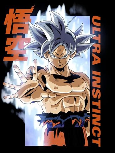 Dragon Ball Super Ultra Instinct Goku Men's T-Shirt in Saudi Arabia