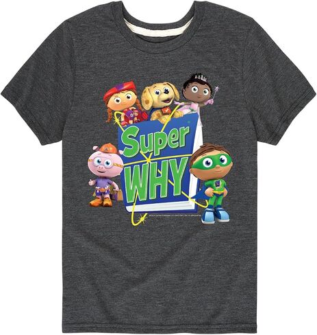 HYBRID APPAREL Super Why - Whyatt and Friends - Toddler and Youth Short Sleeve Tee in Saudi Arabia