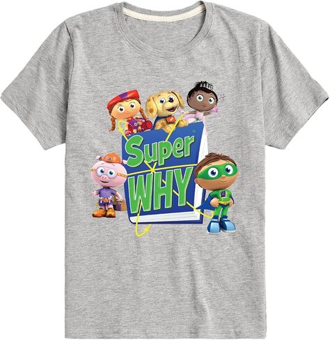HYBRID APPAREL Super Why - Whyatt and Friends - Toddler and Youth Short Sleeve Tee in Saudi Arabia