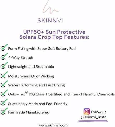 High Turtle Neck Crop Top UPF50+ Sun Protection for Neck & Chest in Saudi Arabia
