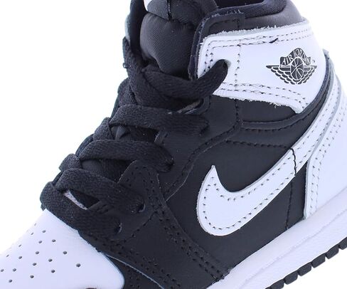 Jordan Toddler's 1 Retro High OG Black/White -White (FD1413 010) - 10 in Saudi Arabia