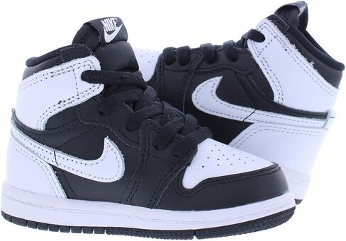 Jordan Toddler's 1 Retro High OG Black/White -White (FD1413 010) - 10 in Saudi Arabia