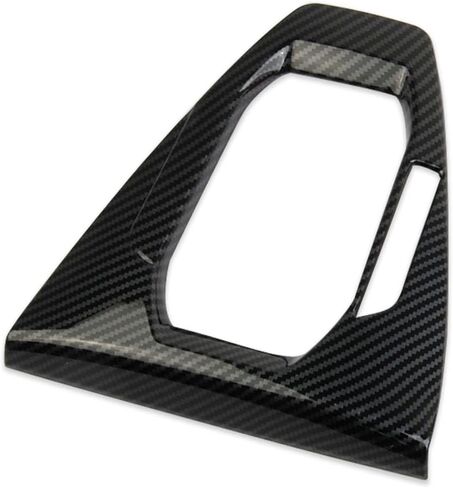 غطاء لوحة تحكم Center Console Cover Cover Accessories لعام 2024-2025 Ford Mustang (الترس التلقائي ، نمط ألياف الكربون) in Saudi Arabia
