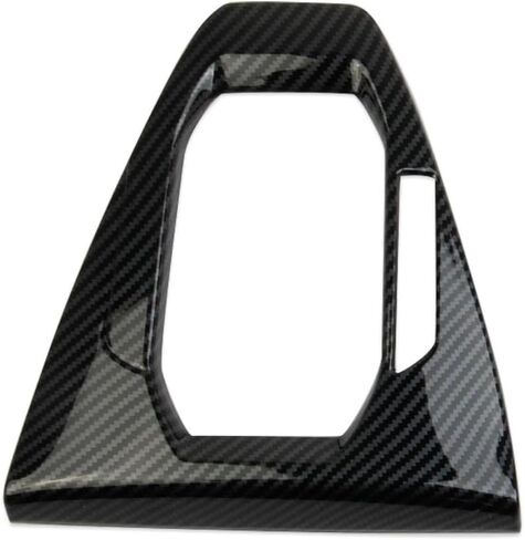 غطاء لوحة تحكم Center Console Cover Cover Accessories لعام 2024-2025 Ford Mustang (الترس التلقائي ، نمط ألياف الكربون) in Saudi Arabia