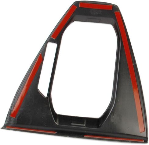 غطاء لوحة تحكم Center Console Cover Cover Accessories لعام 2024-2025 Ford Mustang (الترس التلقائي ، نمط ألياف الكربون) in Saudi Arabia