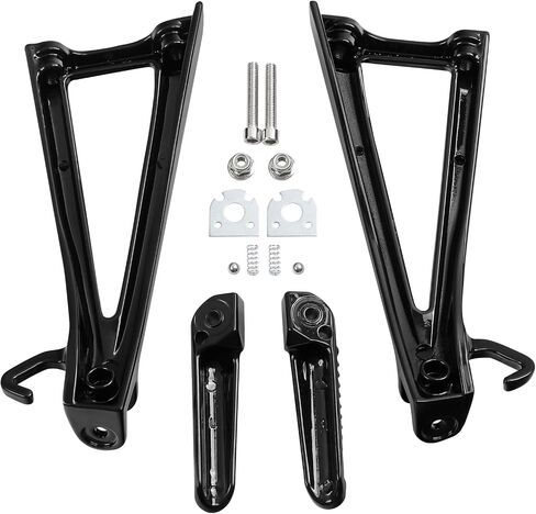 tct-motorparts الأوتاد السوداء في قدم الراكب الخلفي قوس الراحة من أجل yamaha yzf-r6 yzf r6 06-16 in Saudi Arabia
