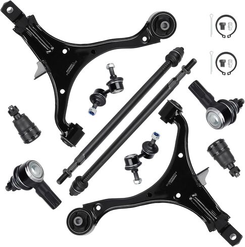 10PCS Front End Suspension Kit for Honda CR-V 2002 2003 2004 2005 2006 2 Lower Control Arms 2 Ball Joints 2 Sway Bar Links 4 Outer & Inner Tie Rod Ends ES3581 K640399 K640400 K80223 K90454 K90455 in Saudi Arabia