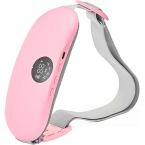 Menstrual Heating Pad for Period Cramps – Portable Heating Pad for Period Cramps Relief with Heat & Massage, Wearable Cordless Period Warmer for Cramps Pain Relief, Rechargeable & Wireless in Saudi Arabia