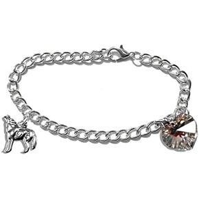 Twilight Breaking Dawn Bella's Wolf & Heart Bracelet Prop Replica Jewelry Handmade in Saudi Arabia