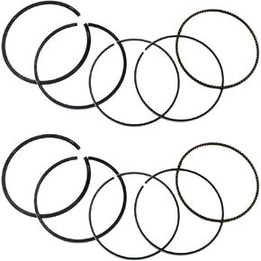 NA-20065R, 2 Sets of Piston Rings for Kawasaki 650 Prairie & Brute Force & for Arctic Cat 650 V2 Standard Bore 80mm in Kuwait