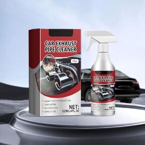 Car Exhaust Pipe Cleaner Spray, 4 FL OZ, Safe Rust Remover and Metal Polish, Long-Lasting in Saudi Arabia