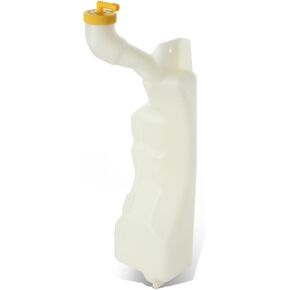 سلالة السيارات HO3014131 مصنع على طراز الخزان خزان زجاجة فائض في التدفق مع قبعة متوافقة مع Honda Civic Acura ILX 2012-2022 ، Bare White in Kuwait