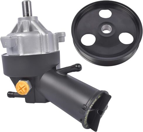 Power Steering Pump with Pulley & Reservior 20-7238 Replacement for F-250 F-350 F-450 F-550 Super Duty 1999-2003 AKWH in Saudi Arabia