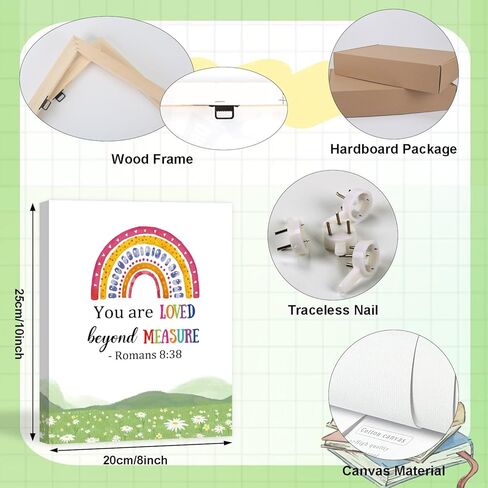 HOURIA Science Canvas Wall Art,Colorful Chemistry Physics Posters,Set of 6 (8"x10" Framed)Inspirational Positive Quotes Art Print,Science Bulletin Board Sets Wall Decor for Classroom,Middle School,Lab in Kuwait