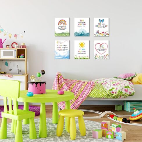 HOURIA Science Canvas Wall Art,Colorful Chemistry Physics Posters,Set of 6 (8"x10" Framed)Inspirational Positive Quotes Art Print,Science Bulletin Board Sets Wall Decor for Classroom,Middle School,Lab in Kuwait