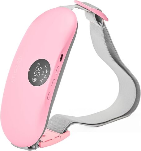 Menstrual Heating Pad for Period Cramps – Portable Heating Pad for Period Cramps Relief with Heat & Massage, Wearable Cordless Period Warmer for Cramps Pain Relief, Rechargeable & Wireless in Saudi Arabia