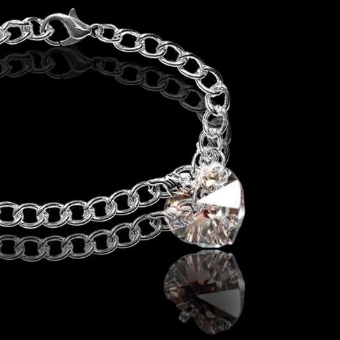 Twilight Breaking Dawn Bella's Wolf & Heart Bracelet Prop Replica Jewelry Handmade in Saudi Arabia