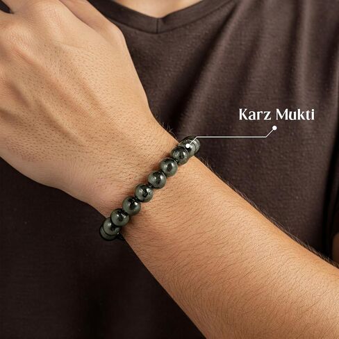 Raw Pyrite Bracelet | Attracts Money & Boost Confidence | Astrology Bracelet for Men & Women | Crafted with Healing Crystals | Durable String with Certificate of Authenticity in Saudi Arabia