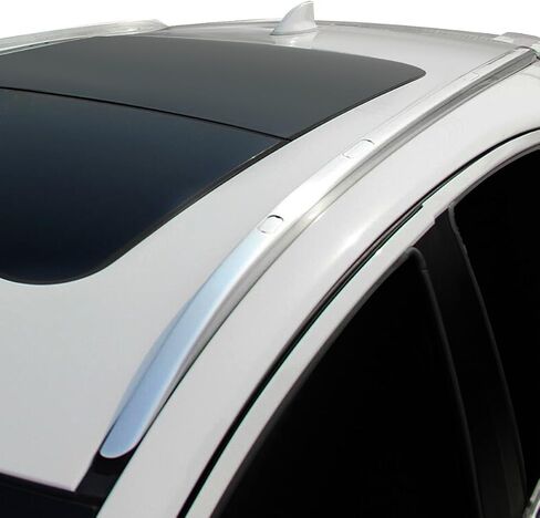 Auto Dynasty Factory Style Bolt-on Roof Top Rail Rack متوافق مع Honda CRV 2012 2013 2014 2015 ، الزوج ، اليسار واليمين ، الفضة in Kuwait