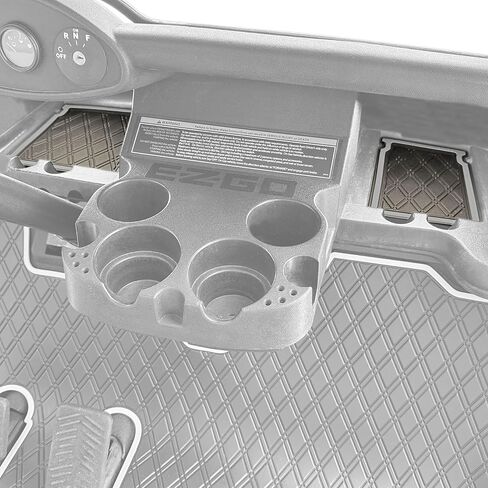 سجادات Xtreme Mats Dash وحشوات حجرة عربة الجولف لـ EZGO RXV - حافة سوداء - حماية السطح لمناطق لوحة عدادات سيارة الجولف in Kuwait