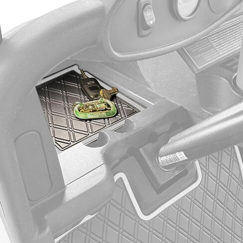 سجادات Xtreme Mats Dash وحشوات حجرة عربة الجولف لـ EZGO RXV - حافة سوداء - حماية السطح لمناطق لوحة عدادات سيارة الجولف in Kuwait
