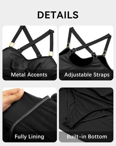 Womens One Piece Swimsuits Tummy Control 2025 Cutout Bathing Suit Gold Metal Swim Dress Adjustable Straps Swimwear in Saudi Arabia