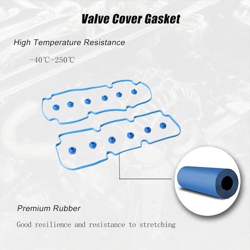 VS50080R Valve Cover Gasket Fit for 1992-2005 Buick Lesabre Lacrosse Park Avenue Century Lucerne Pontiac Bonneville Grand Chevrolet Impala Camaro 3.3L 3.8L V6 OHV in Saudi Arabia
