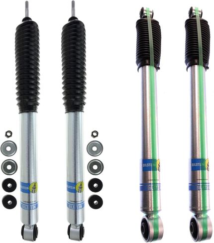 Bilstein 5100 Series Set of Front & Rear Shocks fits 2003-2010 Dodge Ram 2500 with 2" Lift | TrendsAuto Decal | 24-185776 24-186636 in Saudi Arabia