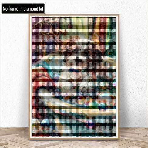 Kaliosy 5D Diamond Art Kits for Adults Turkey by Number Kits, Diamond Painting Art Animal DIY Full Drill Crystal Craft Cross Stitch Embroidery Decoration (12x16 inch) 30x40 cm in Kuwait