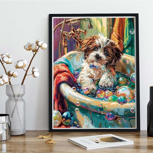 Kaliosy 5D Diamond Art Kits for Adults Turkey by Number Kits, Diamond Painting Art Animal DIY Full Drill Crystal Craft Cross Stitch Embroidery Decoration (12x16 inch) 30x40 cm in Kuwait