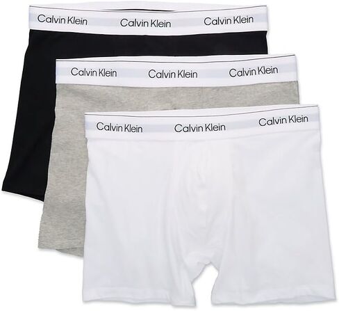 Calvin Klein Men Icon Cotton Cotton Stretch 3-Pack Boxer Brief in Saudi Arabia