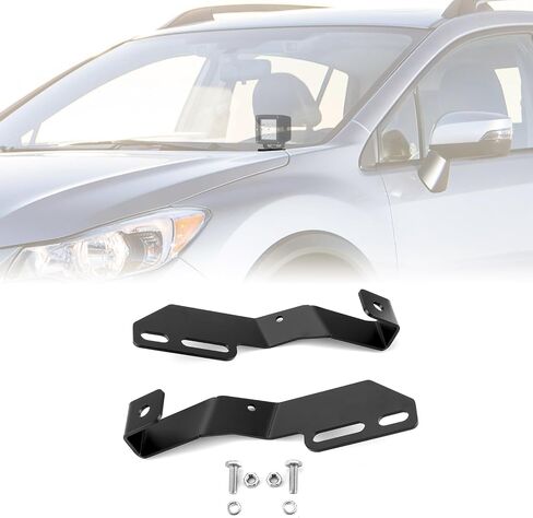 Weisen العلوي Hinge Hinge Ditch Bar Bar Brackets متوافق مع Subrau XV Crosstrek 2013-2015 Fit Crosstrek 2016-2017 Fit Impreza 2012-2016 4th Gen in Saudi Arabia
