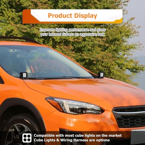 Weisen العلوي Hinge Hinge Ditch Bar Bar Brackets متوافق مع Subrau XV Crosstrek 2013-2015 Fit Crosstrek 2016-2017 Fit Impreza 2012-2016 4th Gen in Saudi Arabia
