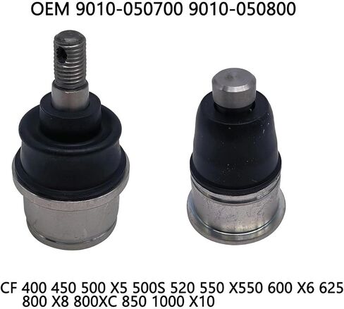 Replacement Parts 2PCS Ball Pin for CF 400 450 500 X5 500S 520 550 X550 600 X6 Touring 800 X8 800XC 850 1000 X10 9010-050700 9010-050800(TOP AND UP) in Kuwait